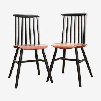 Pair of chairs Fanett by Ilmari Tapiovaara 1970