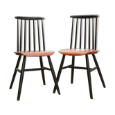 Deux chaises Fanett par Ilmari Tapiovaara 1970
