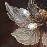 Plafonnier en verre de Murano, Navaresi, Italie, années 1980