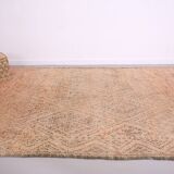 Large Vintage Beni Mguild Rug 221 x 452 cm - Old Moroccan Rug - Berber Rug