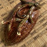 XXL cocoa pod slip dish