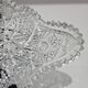 Starry Pattern Crystal Bowl, American, American Brilliant Cut Glass, 1920s.
