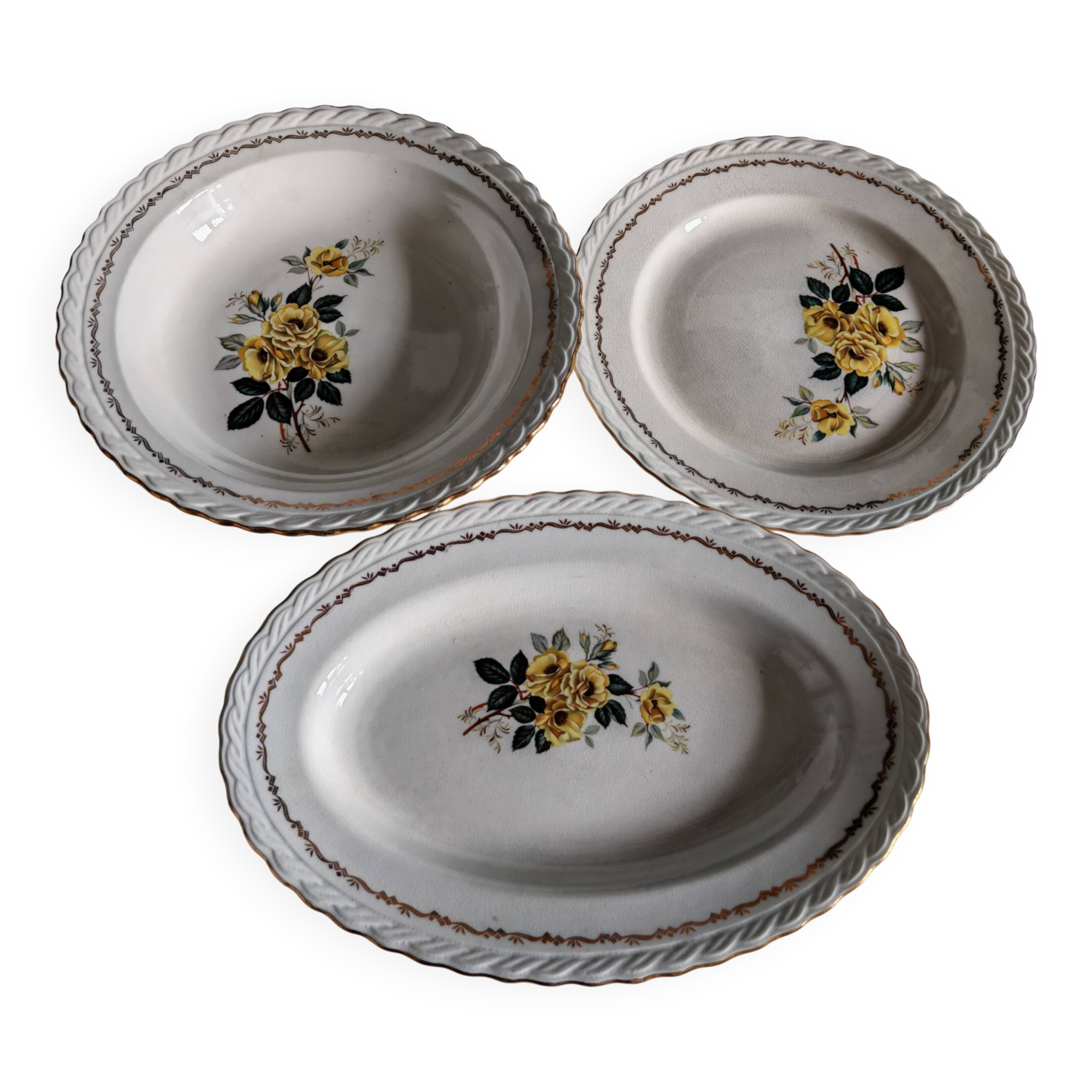 set of 3 pieces L'Amandinoise