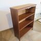 Set of 2 bibus 3 levels - oak color - bookcase shelves