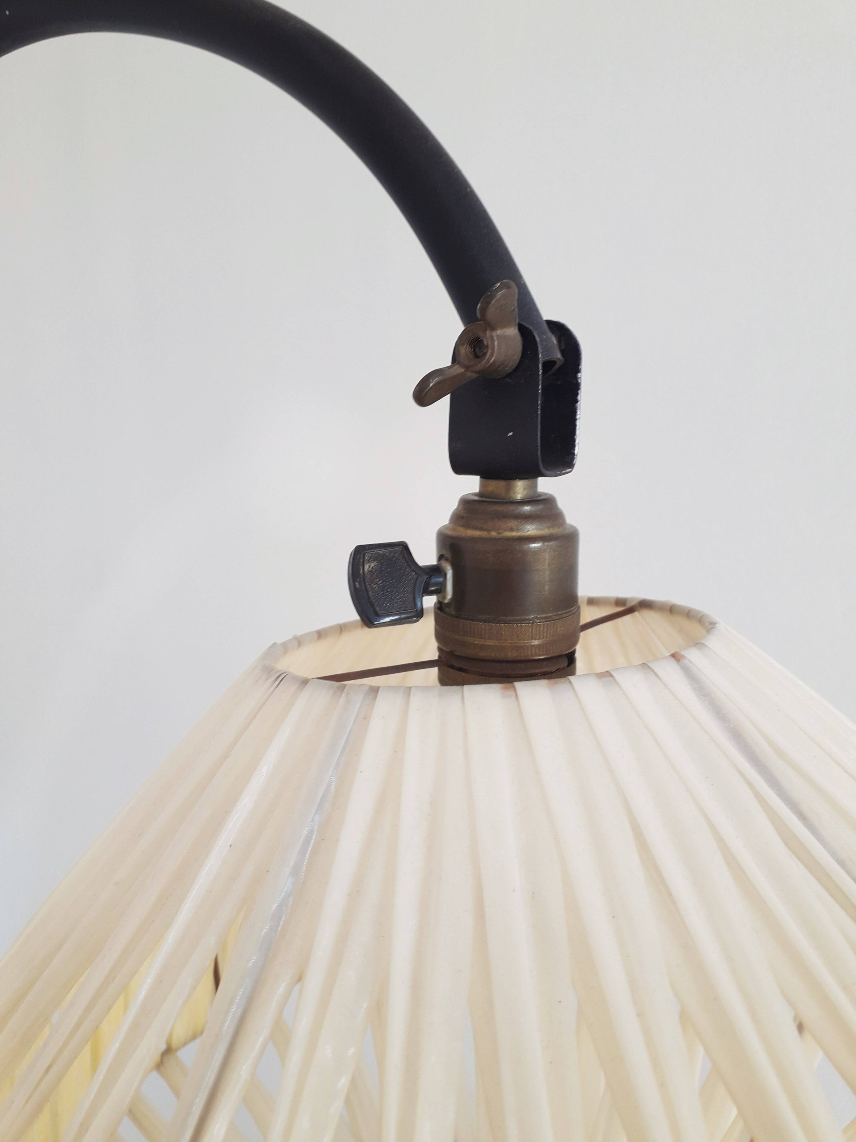 Vintage tripod floor lamp