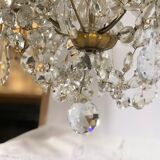 Antique chandelier with tassels