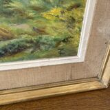 Old landscape painting