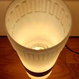 Large vintage cylindrical mid-century wall light.