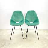 Set of 2 original Italian Medea chairs, Vittorio Nobili Tagliabue