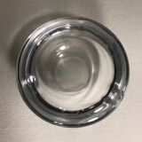 Former crystal art vannes france form round vintage crystal ashtray