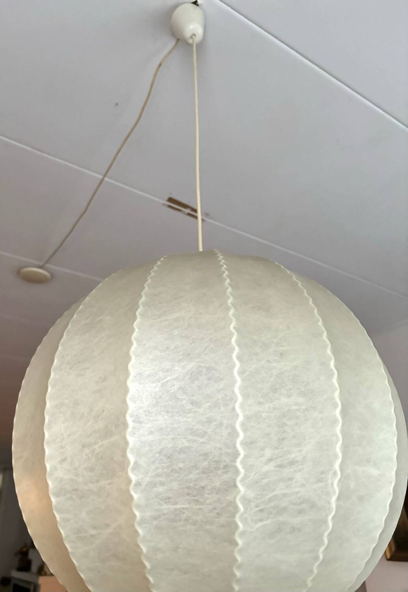 Spherical cocoon  Pendant Lamp