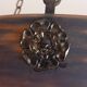 Ceiling light chandelier cut glass signed Lorrain