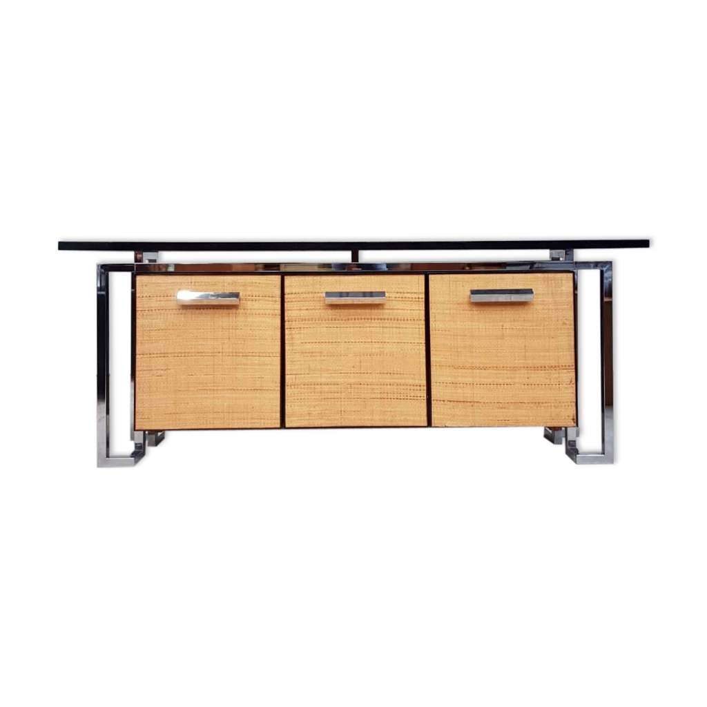 Vtg Mid Century Rare Stunning Sideboard Credenza By Pieff Italian