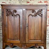 Sideboard Louis XV style carved wood late eighteenth century