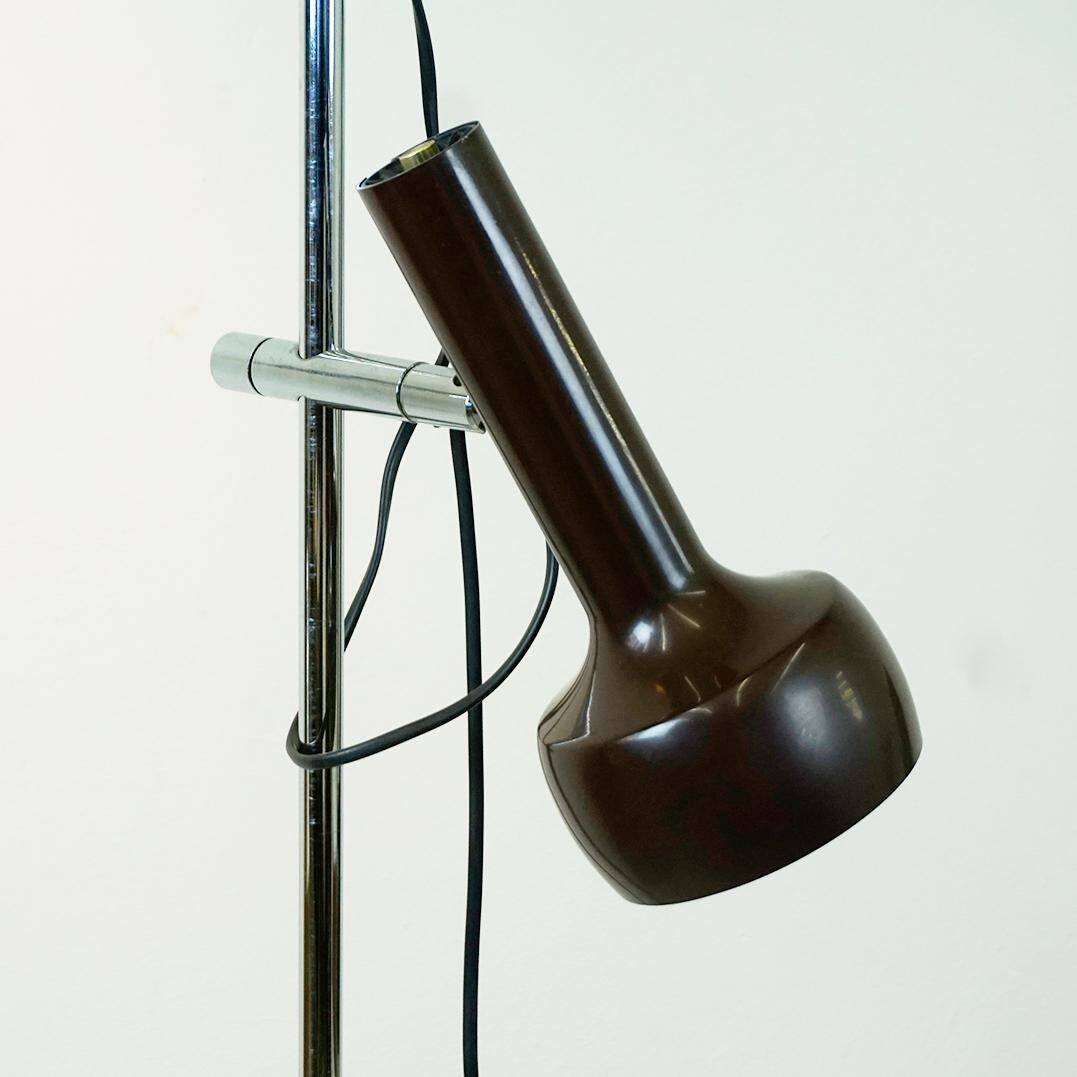 Brown Space Age Spot Floor Lamp by Swiss Lamps International