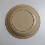 Grand plat creux Badonviller art déco