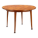 Vintage beech veneer table, checkerboard effect, Italian design from the 1950s.
