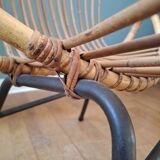 Rattan armchair
