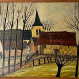 "The village church" by Martin Neirynck