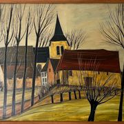 "L'église du village" par Martin Neirynck
