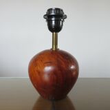 Elm magnifying glass lamp 70s