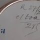 Antique plate 23.5 cm with Japonese decoration.