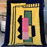 Tapis berbère coloré