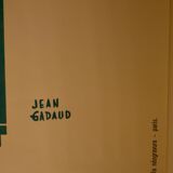 Poster by Jean Gadaud - Credit National Loan for Industry - 1970s