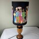 Hand-painted lampshade ambient lamp