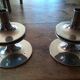 Nagel candle holders in chromed metal 1960/70