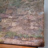 Oil on canvas signed