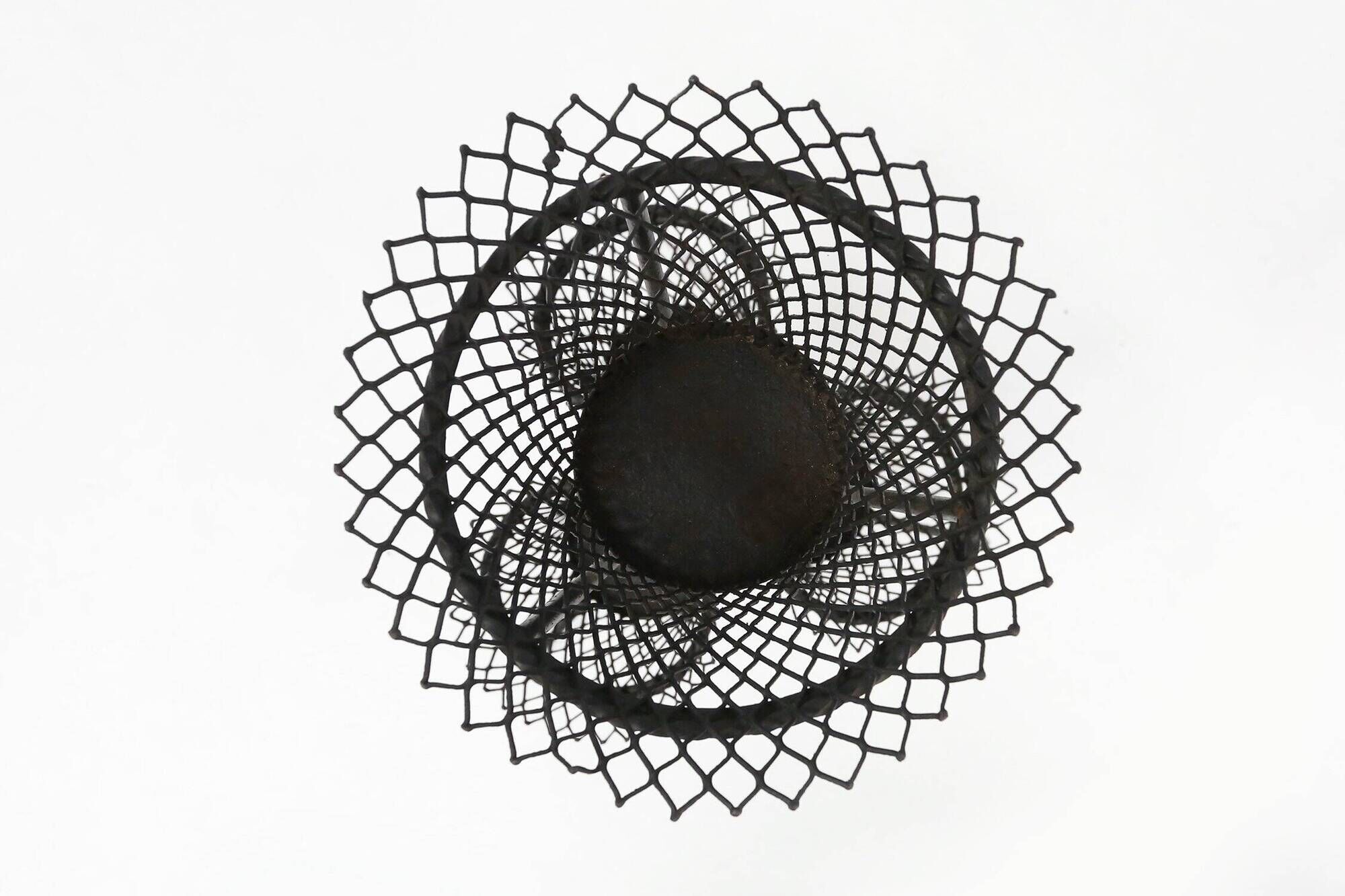 Mid-Century Metal Plant Rack by Mathieu Matégot, France, 1950s