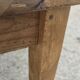 Solid oak farmhouse table 220cm x 75cm