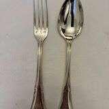 12 silver-plated cutlery sets by Ercuis