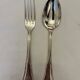12 silver-plated cutlery sets by Ercuis