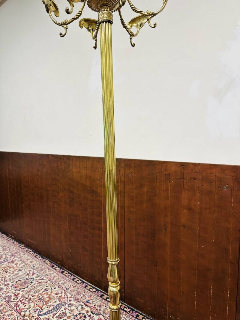Antique Brass Coat Rack