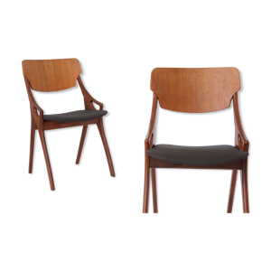 paire de chaises Arne