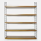 Vintage wall-unit – String shelf by Nisse Strinning and Kajsa Strinning, 1950s Sweden