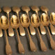 Boulenger's 12-square-plate gold metal single-plate set