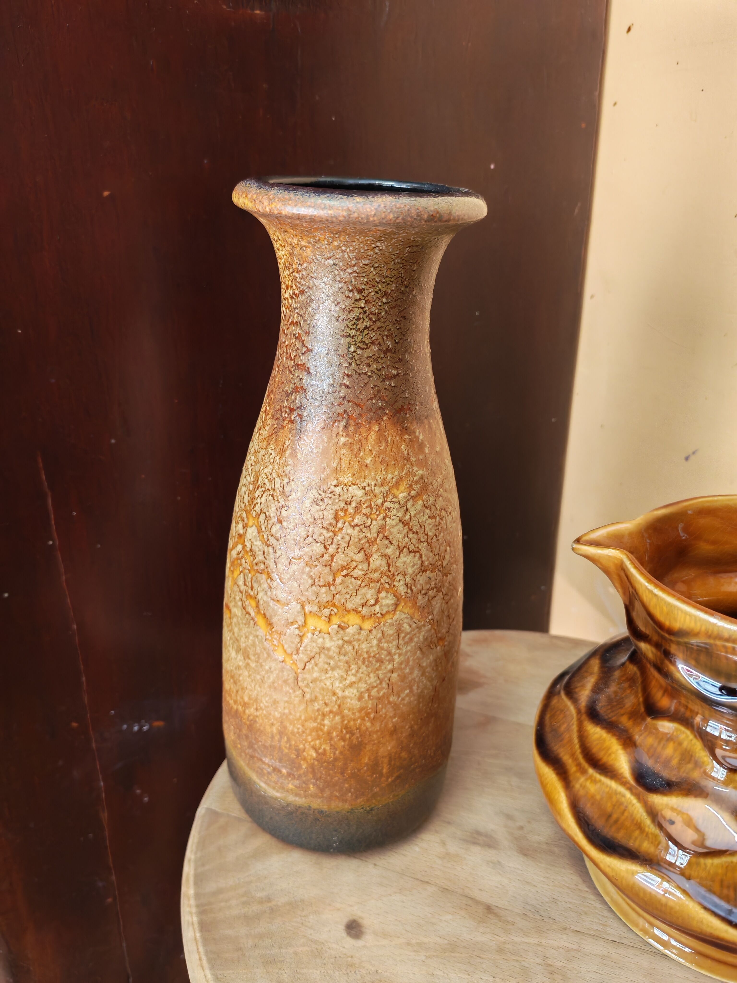 Lot de 3 vases  style organique