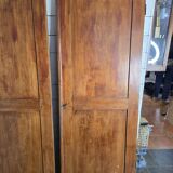 Paire de portes de placard ancienne