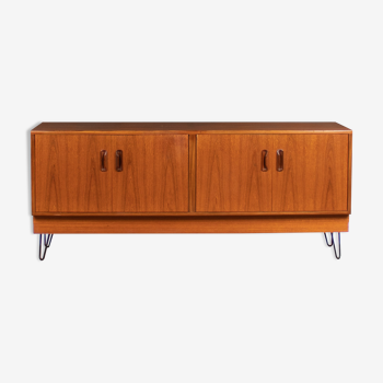 Retro Teak 1960s G Plan Fresco Sideboard By Victor Wilkins On Hairpin Legs