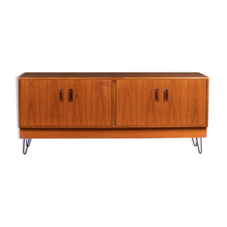 Retro Teak 1960s G Plan Fresco Sideboard By Victor Wilkins On Hairpin Legs