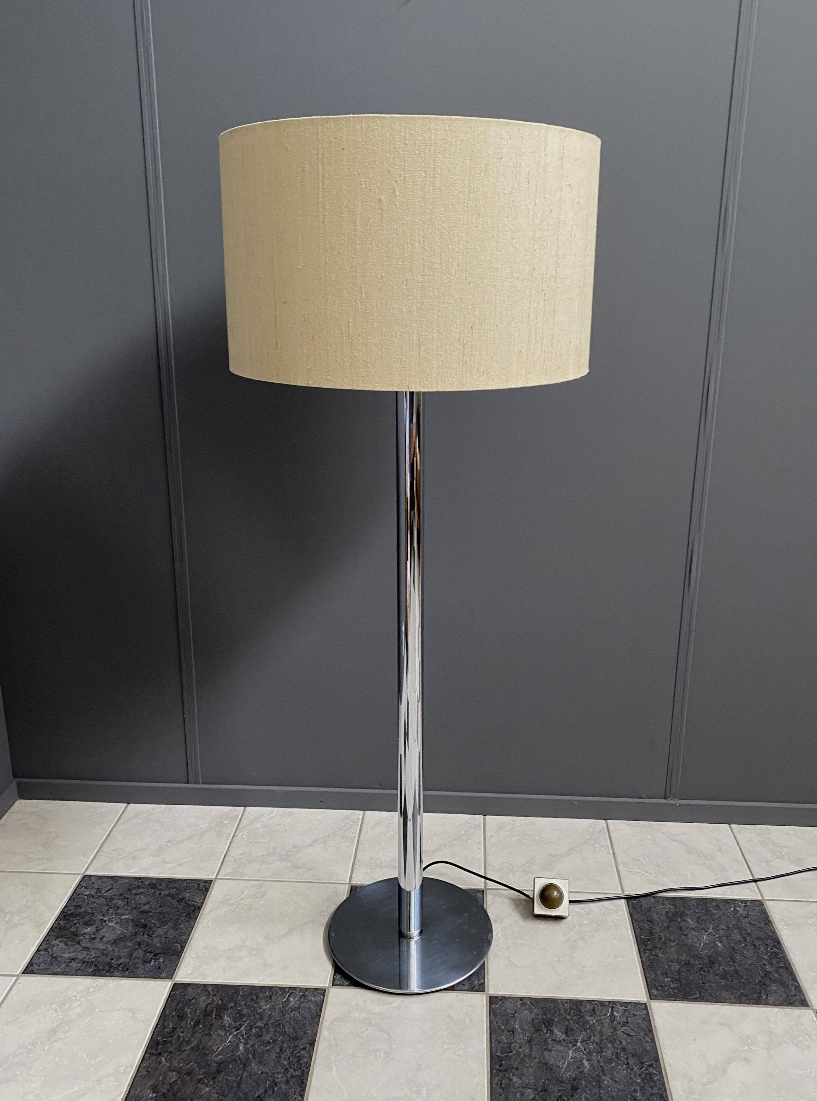 Staff Leuchten chrome floor lamp 1970s