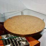 Vintage round copper mirror by marco fugeri 1960