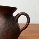 Mid-century minimalist vase pitcher by Hartwig Heyne Hoy Pottery, Germany, 1960s.
