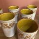 Ceramic orangeade and coffee set