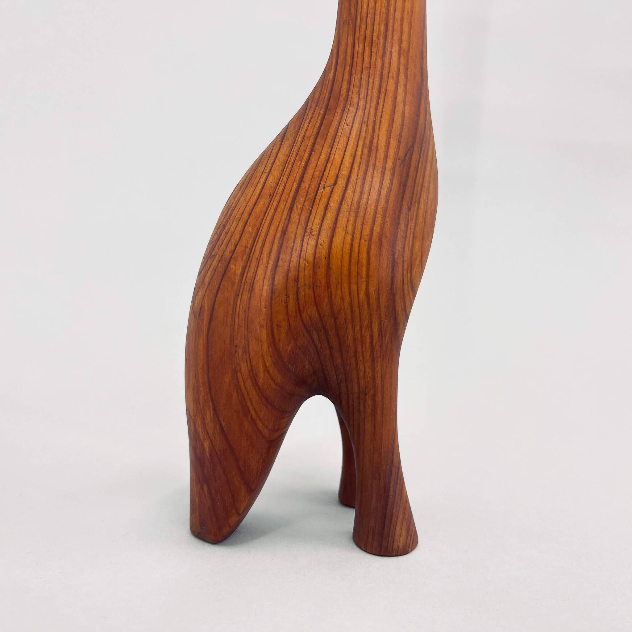 Mid-Century Wooden Decoration, Czechoslovakia