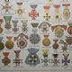 Gravure Décoration et médaille 3, ordre • Lithographie originale de 1898