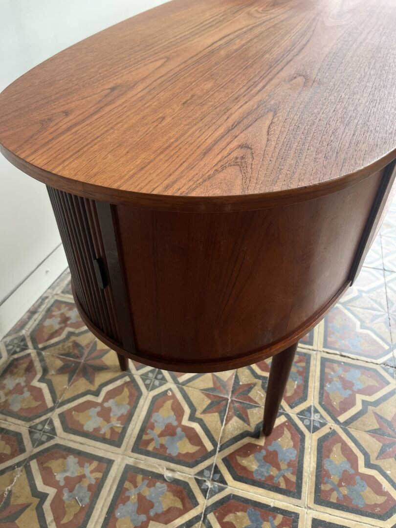 Danish kidney shaped desk